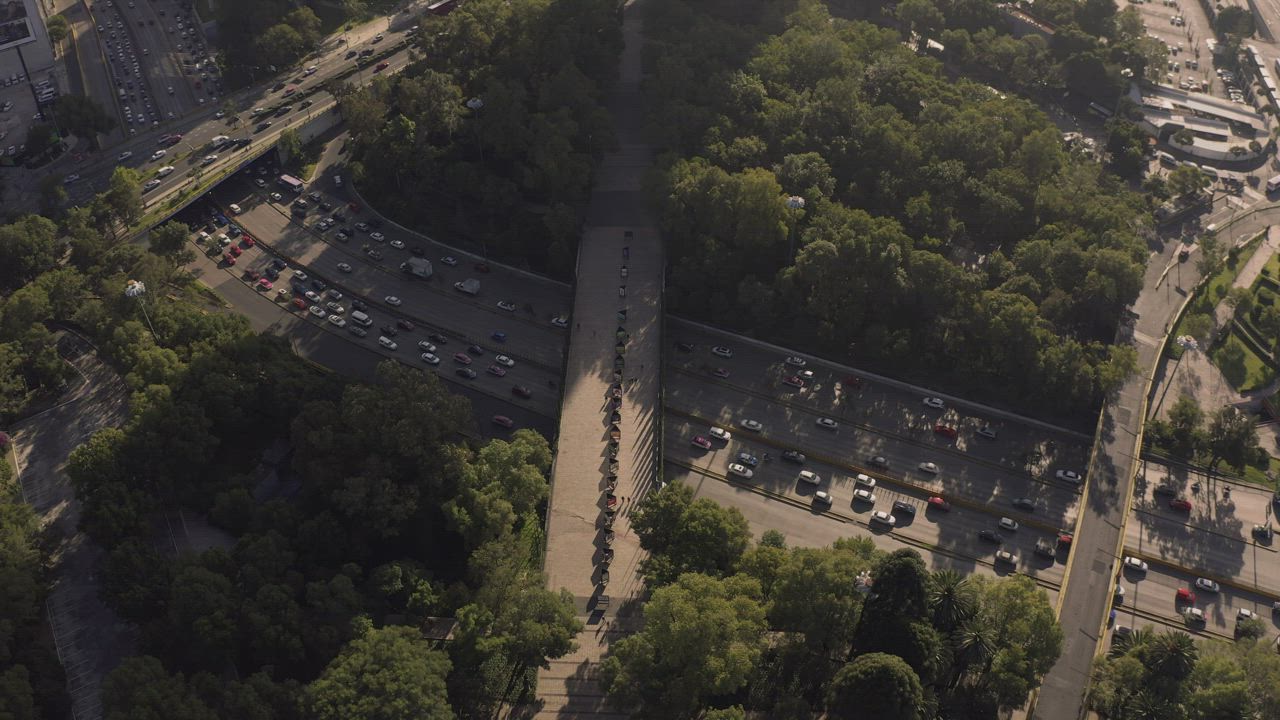 Illustrative site-road view with a vehicle candidate marked