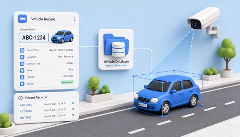 Illustrative vehicle-event record with metadata and source context